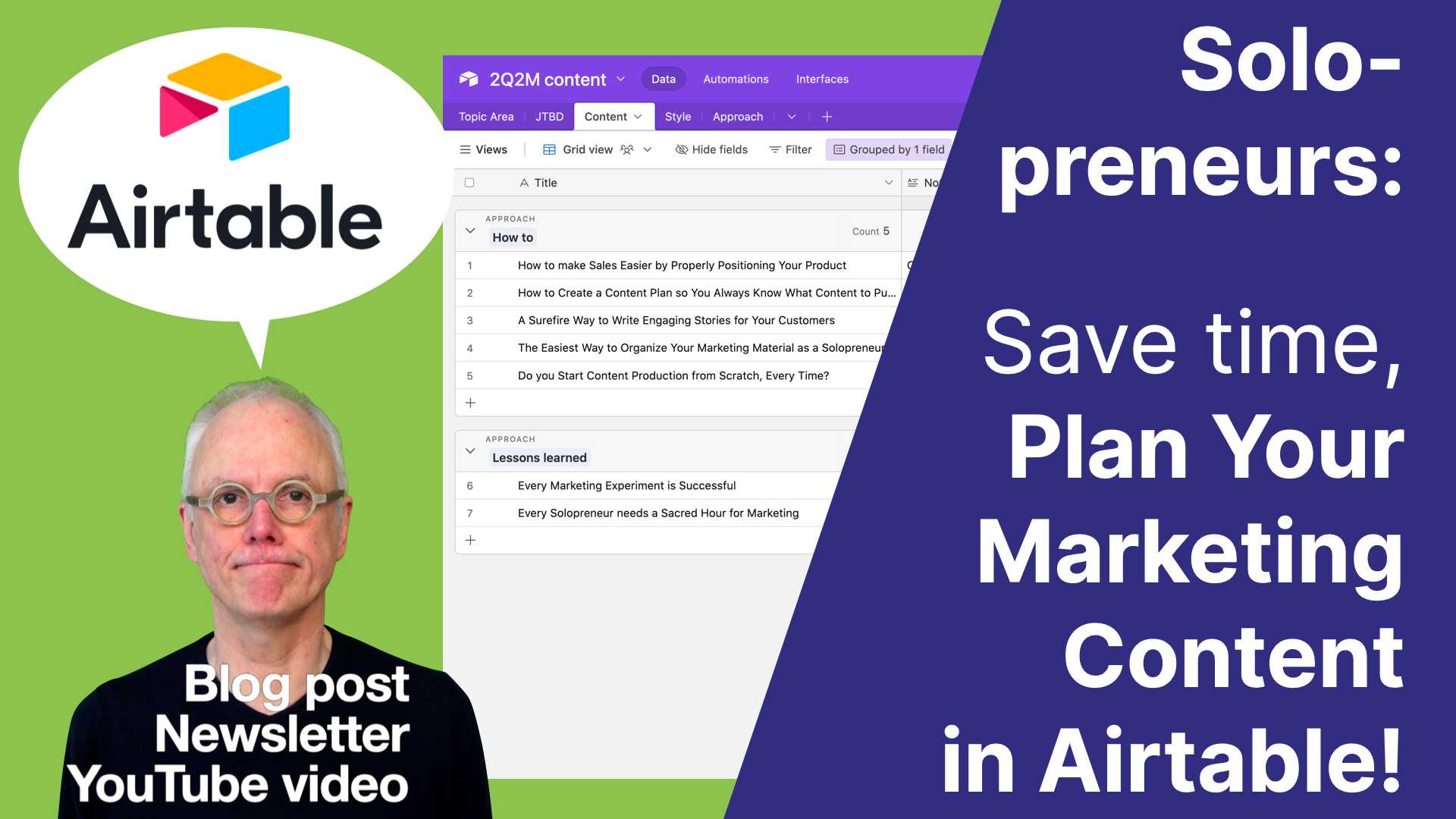 How to Create a Content Plan in Airtable, so You Always Know What